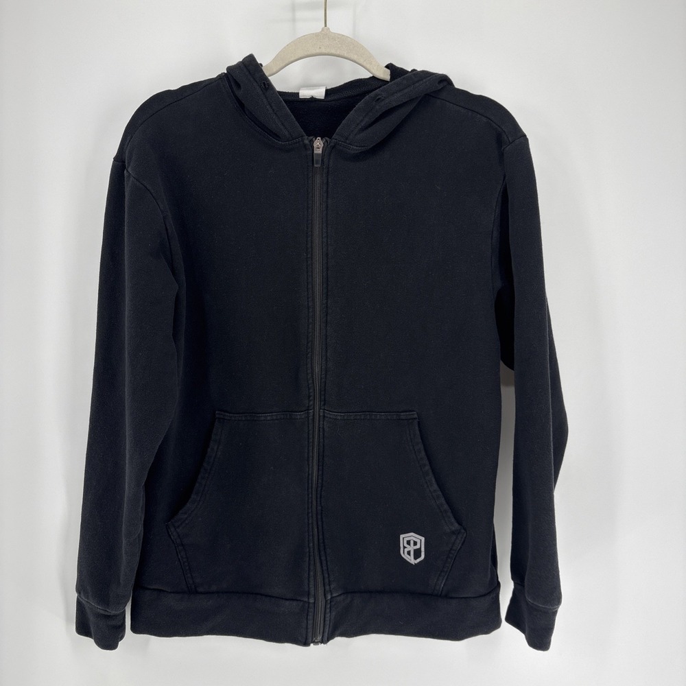 Born Primitive Sweatshirt Small Black Hoodie Full Zip Casual